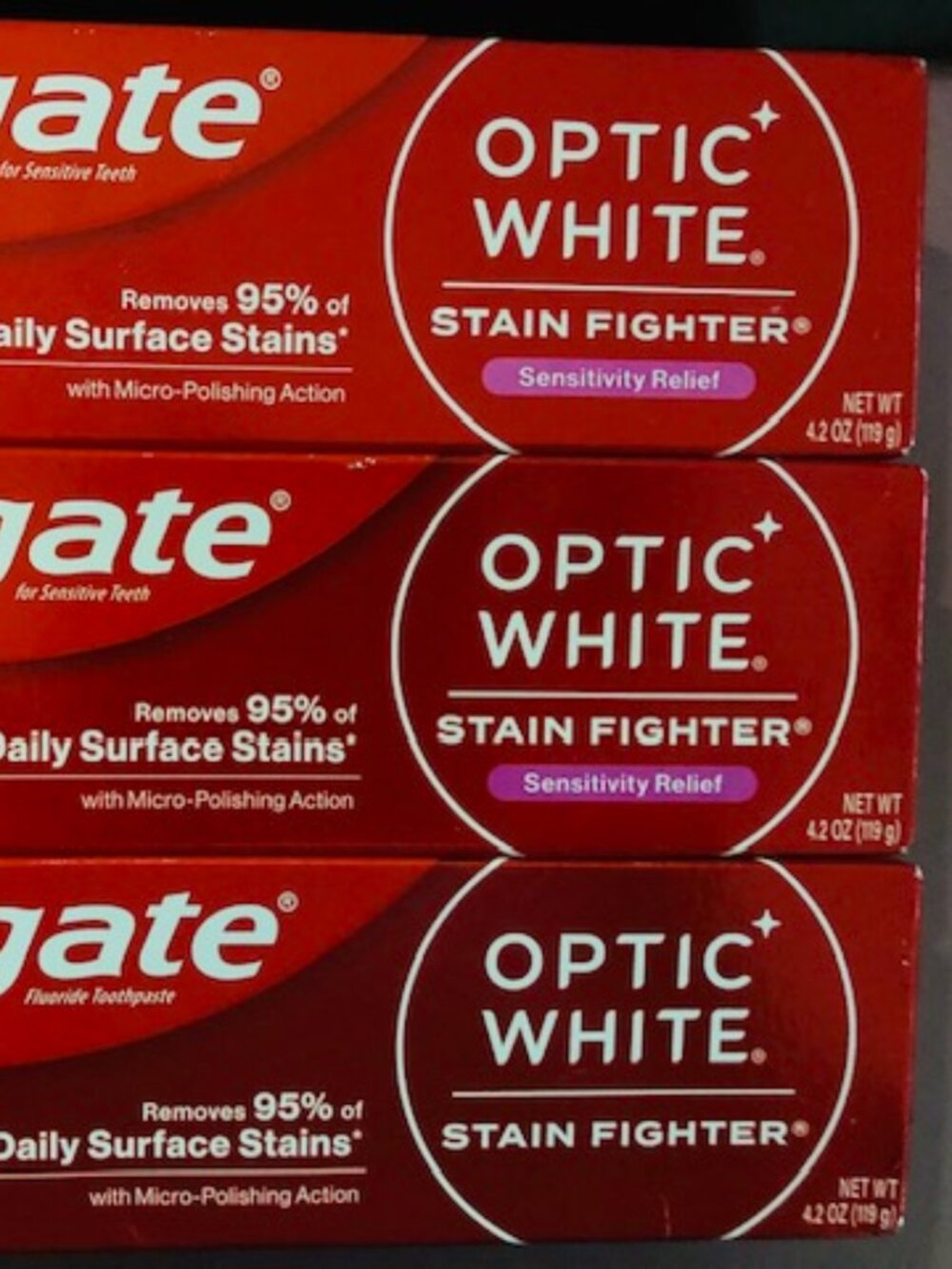 3 - Colgate Optic White Toothpaste Bundle - Picture 2 of 2